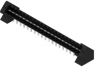 Stiftleiste, 21-polig, RM 3.5 mm, abgewinkelt, schwarz, 1003710000