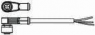 Sensor-Aktor Kabel, M12-Kabeldose, abgewinkelt auf offenes Ende, 4-polig, 5 m, PUR, schwarz, 4 A, 2273104-3