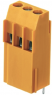 Leiterplattenklemme, 3-polig, RM 5.08 mm, 0,08-6,0 mm², 20 A, Schraubanschluss, orange, 1975370000