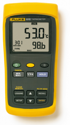 FLUKE 53 II B 60HZ Fluke Thermometer, Anzeigegeräte