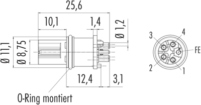 09 0642 100 05 binder Sensor-Actuator Connectors Image 2