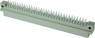 Messerleiste, Typ B, 64-polig, a-b, RM 2.54 mm, Lötstift, gerade, 09021642952