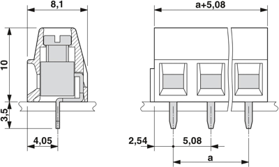 1729128 Phoenix Contact PCB Terminal Blocks Image 2