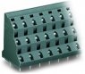 Leiterplattenklemme, 6-polig, RM 10 mm, 0,08-2,5 mm², 21 A, Käfigklemme, grau, 737-752