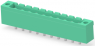 Leiterplattenklemme, 10-polig, RM 5.08 mm, 0,05-3 mm², 15 A, Stift, grün, 1-796867-0