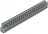 Buchsenleiste, 23-polig, RM 5 mm, gerade, grau, 232-153