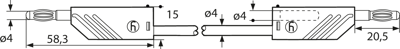 MLN 100/1 GN Hirschmann Test & Measurement Messleitungen Bild 2