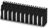 Leiterplattenklemme, 10-polig, RM 3.5 mm, 0,2-1,5 mm², 13.5 A, Federklemmanschluss, schwarz, 1824161