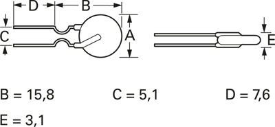 60R090XU Littelfuse Rückstellende PTC-Sicherungen Bild 2