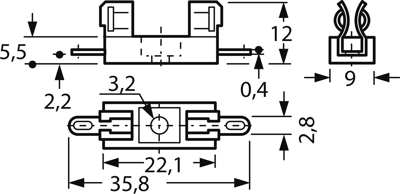 64700001003 Littelfuse Sicherungshalter Bild 2