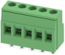 Leiterplattenklemme, 5-polig, RM 5.08 mm, 0,14-2,5 mm², 24 A, Schraubanschluss, grün, 1730421
