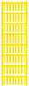 Polyamid Kabelmarkierer, beschriftbar, (B x H) 21 x 5.8 mm, max. Bündel-Ø 3.7 mm, gelb, 1318760000