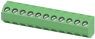 Leiterplattenklemme, 11-polig, RM 5.08 mm, 0,14-1,5 mm², 12 A, Schraubanschluss, grün, 1877575