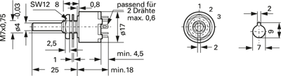 48432 36032 EBE Drehschalter und Stufenschalter Bild 2