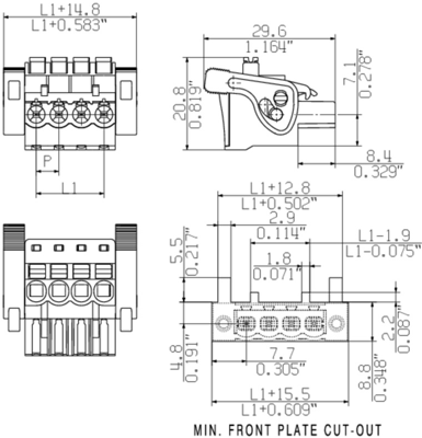 1980960000 Weidmüller PCB Connection Systems Image 3