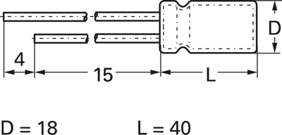 GRC00KK1022A00L Vishay Electrolytic Capacitors Image 2