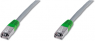 Crossover-Patchkabel, RJ45-Stecker, gerade auf RJ45-Stecker, gerade, Cat 5e, F/UTP, PVC, 3 m, grau