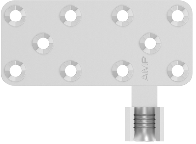 276708-2 AMP Flachstecker Bild 3