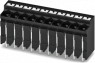 Leiterplattenklemme, 10-polig, RM 5 mm, 0,2-4,0 mm², 32 A, Push-in-Federanschluss, schwarz, 1135354