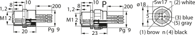 934450001 Hirschmann Automation and Control Sensor-Actuator Connectors Image 2