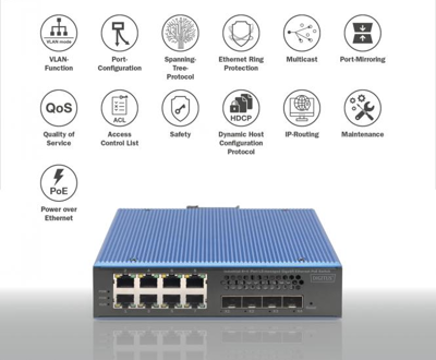 DN-651161 DIGITUS ETHERNET-Switches Bild 3