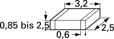 CL32B105KCJSNNE Samsung Keramik Kondensatoren Bild 2