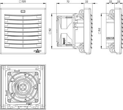 01880.9-00 STEGO Einbauventilatoren Bild 2