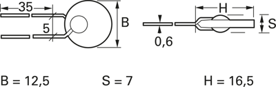 B59754B0120A070 TDK (EPCOS) PTC Thermistors Image 2