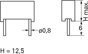 MKT1813468015 Vishay Film Capacitors Image 2