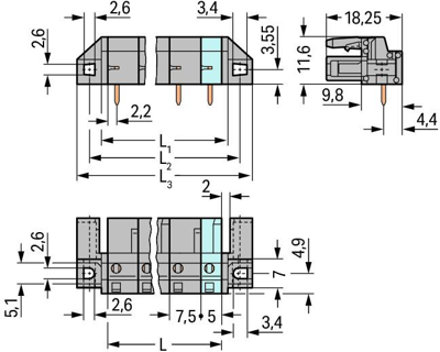 232-840/047-000 WAGO PCB Connection Systems Image 2