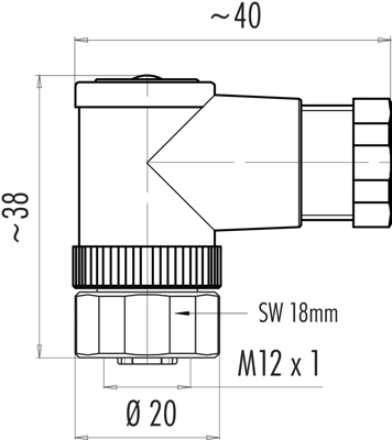 99 0430 292 04 binder Sensor-Aktor Rundsteckverbinder Bild 2