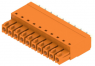 Buchsenleiste, 10-polig, RM 3.81 mm, gerade, orange, 1969170000