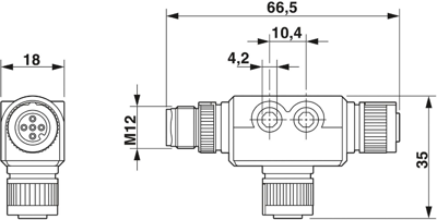 1256941 Phoenix Contact Sensor-Actuator Adapter Image 2