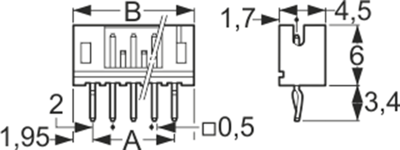 B3B-PH-K-S (LF)(SN) JST PCB Connection Systems Image 2