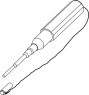 Reinigungsstift für LWL, 1,5 mm, Ø 4.3 mm, 234 mm, 20800019920