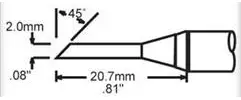 SCV-DRH420AR METCAL Lötspitzen, Entlötspitzen und Heißluftdüsen