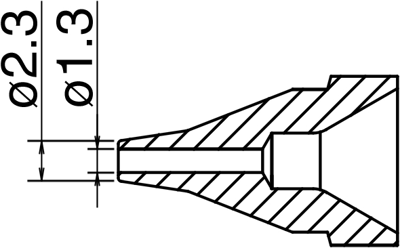 N61-06 Hakko Lötspitzen, Entlötspitzen und Heißluftdüsen