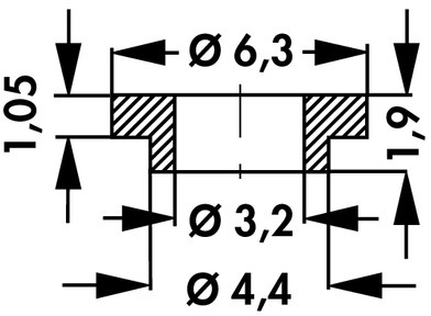 10006838 Fischer Elektronik Isolierbuchsen Bild 2