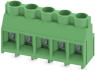 Leiterplattenklemme, 5-polig, RM 7.62 mm, 0,2-6,0 mm², 32 A, Schraubanschluss, grün, 1704949