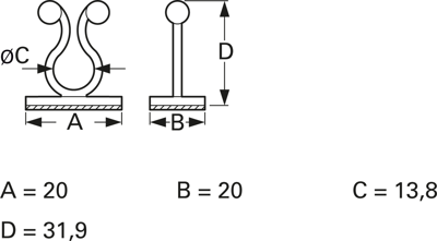 6553AA00AS fastpoint Cable Holders Image 2