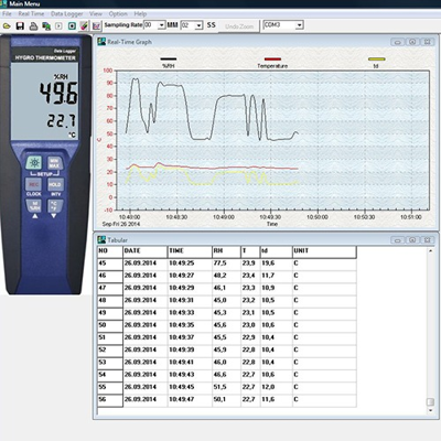 PCE-330 PCE Instruments Thermometer, Anzeigegeräte Bild 5