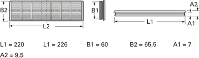 LB 22565 SW Gehäusezubehör