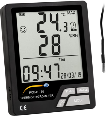 PCE-HT 50 PCE Instruments Thermometer, Anzeigegeräte Bild 1