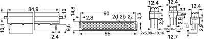 09062326831 Harting DIN PCB Connectors Image 2