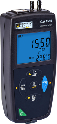 C.A 1550 Chauvin Arnoux Anemometer, Gas- und Druckmessgeräte Bild 3