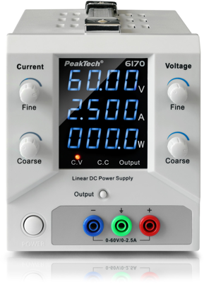 P 6170 PeakTech Labornetzteile und Lasten Bild 1