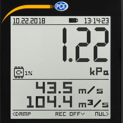 PCE-PDA 10L PCE Instruments Anemometer, Gas- und Druckmessgeräte Bild 3