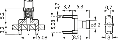 811-0330 Koaxialsteckverbinder