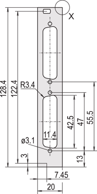 30118-353 SCHROFF Gehäusezubehör