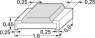 Widerstand, Dickschicht, SMD 0603 (1608), 0 Ω, 0.1 W, ±5 %, RC0603JR-070RL